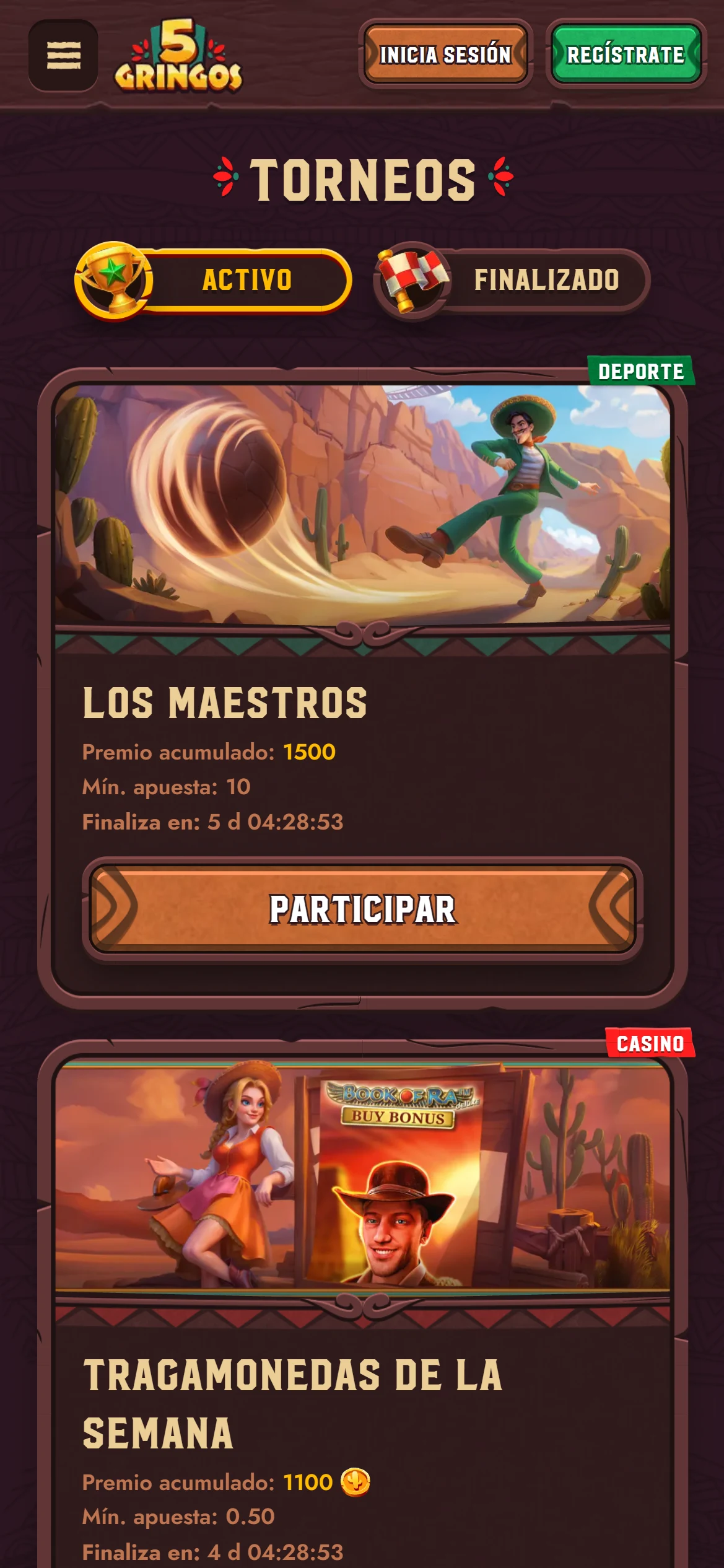 Captura de 5Gringos 4