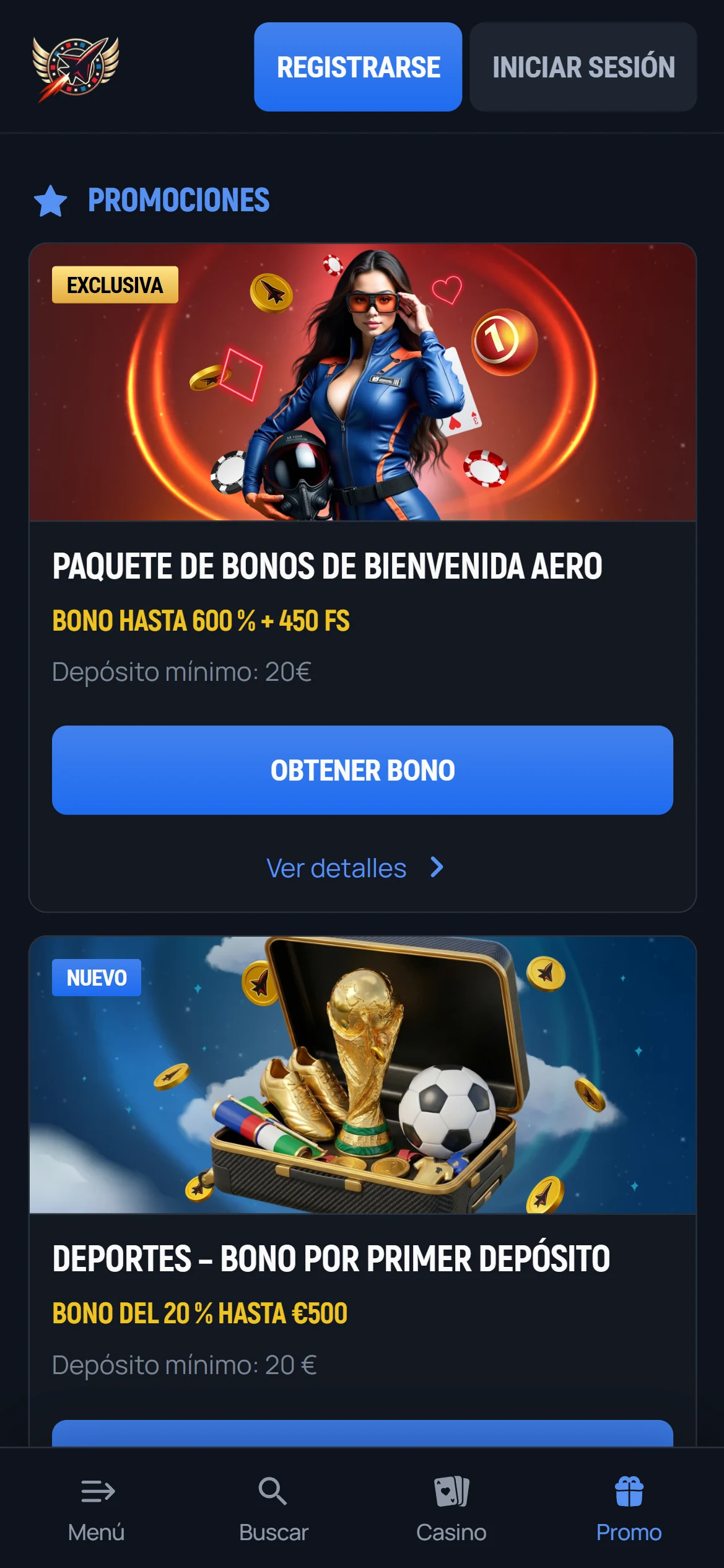 Captura de Aerobet 3