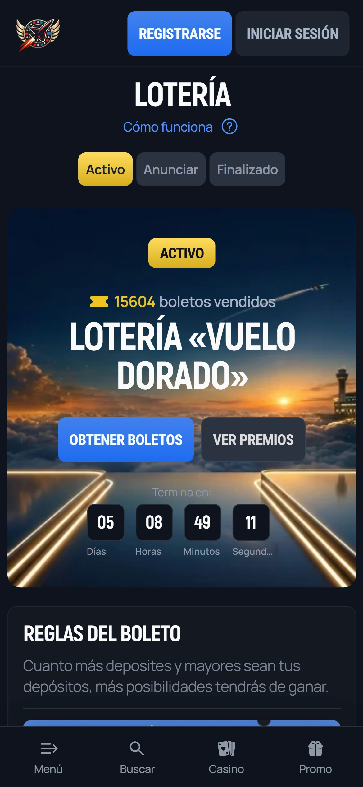 Captura de Aerobet 4