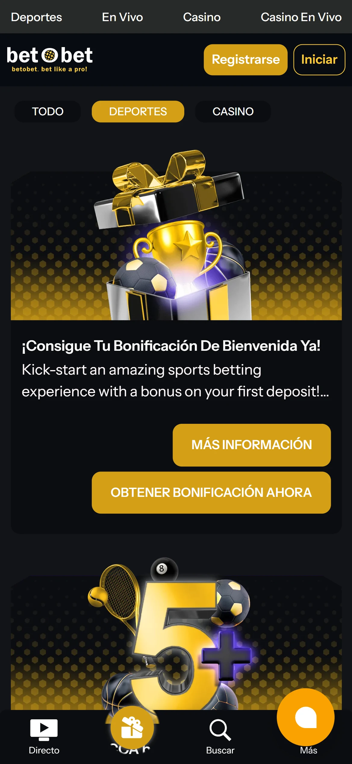 Captura de Betobet 3