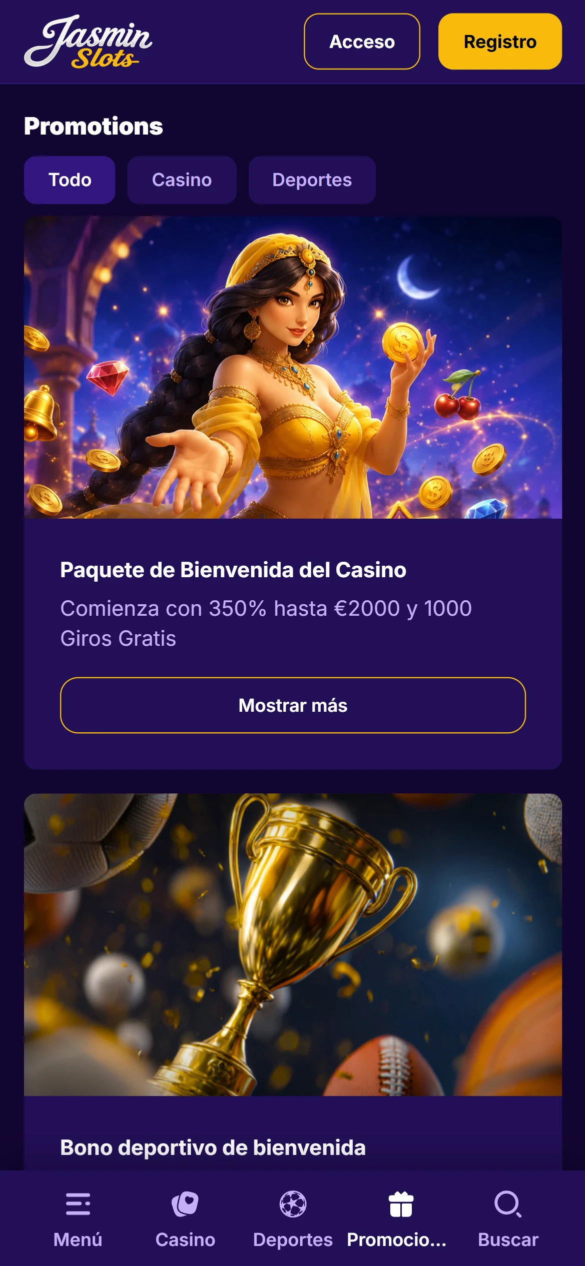 Captura de Jasmin Slots 4