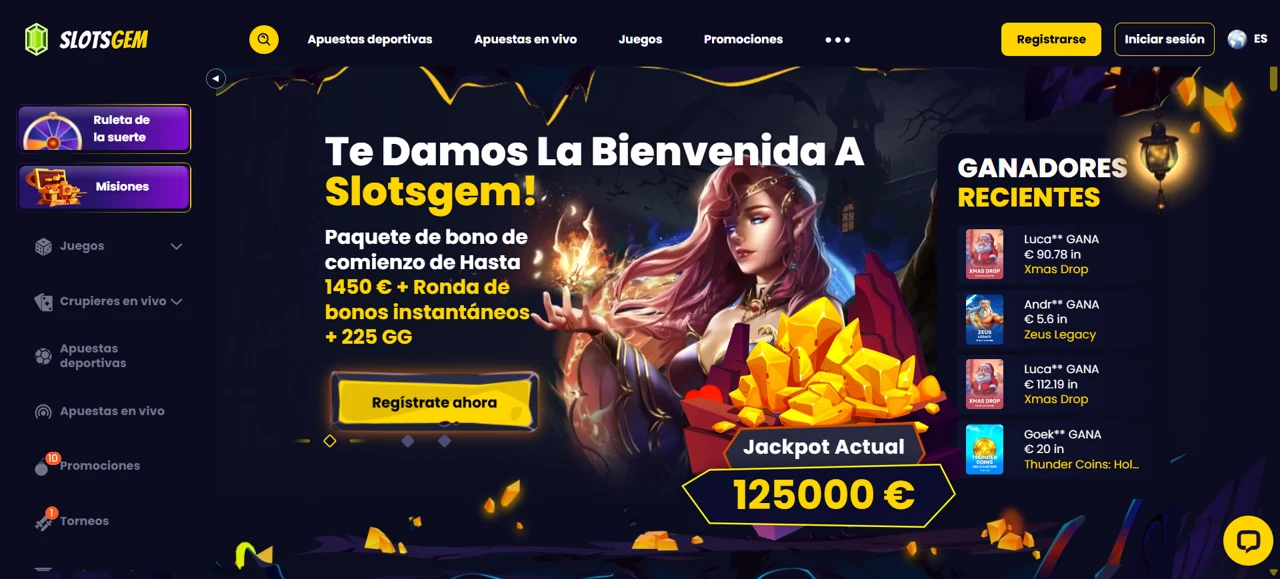 Captura de Slotsgem 1