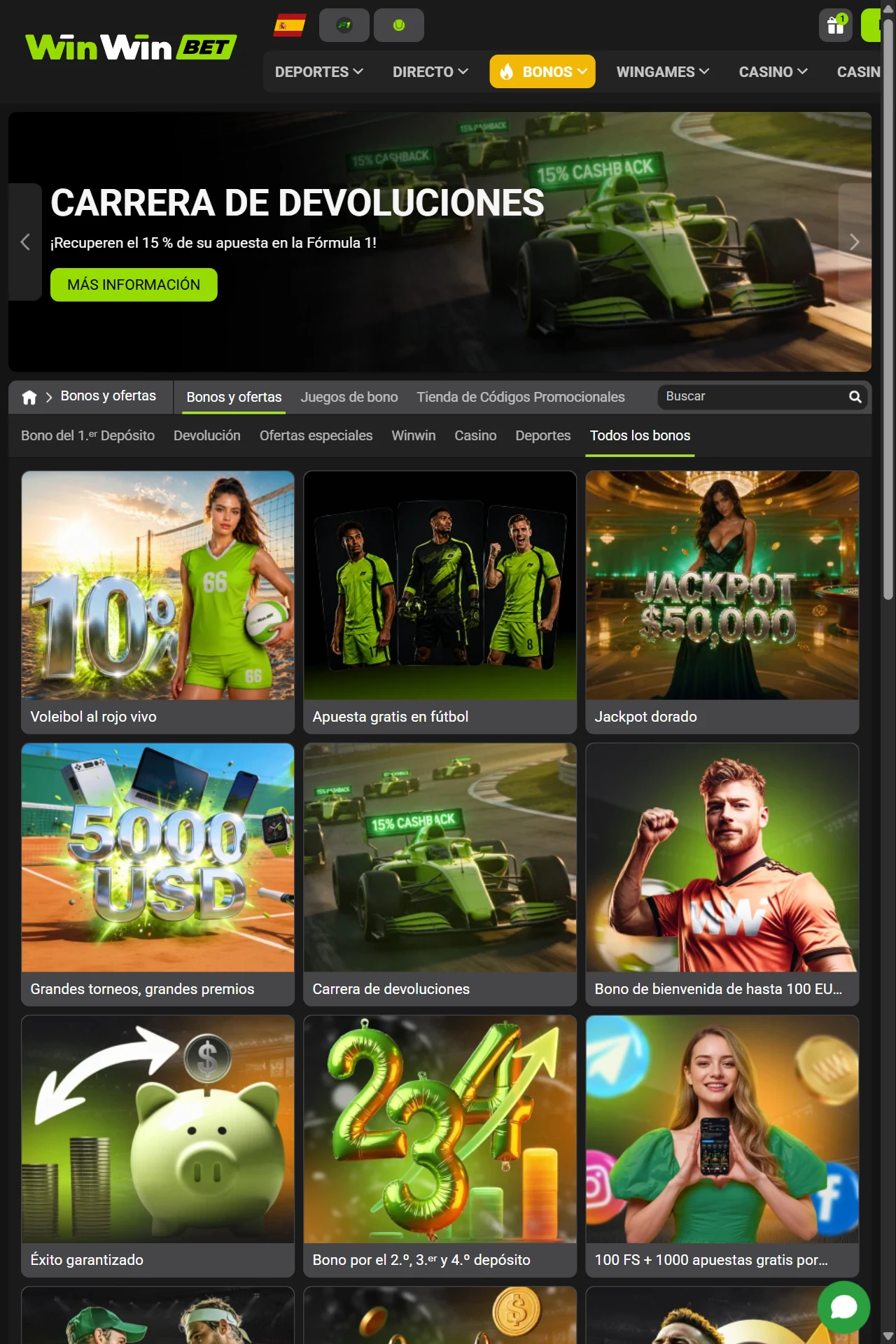 Captura de WinWinBet 3